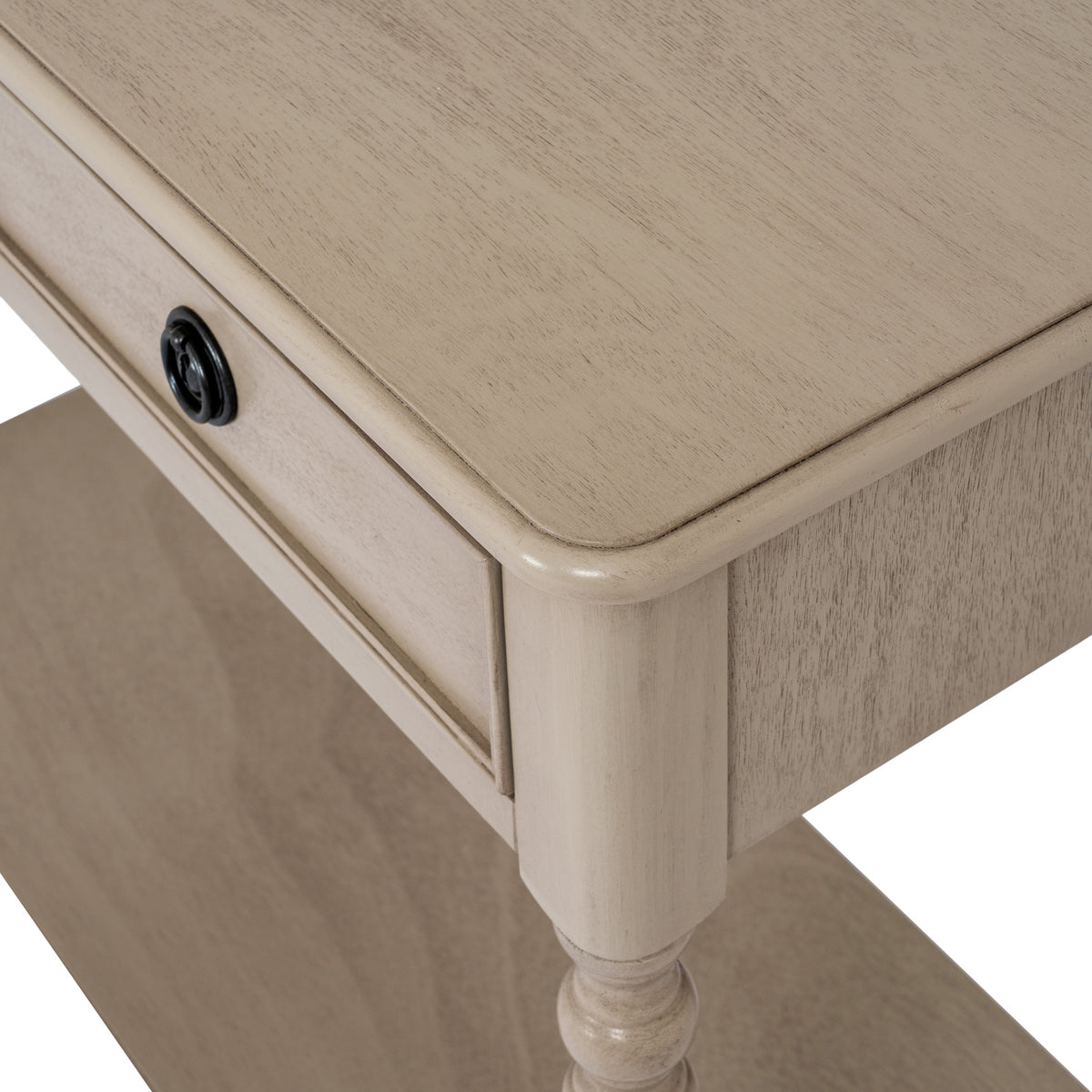 The Rowan Collection 2 Drawer Console Table With Shelf