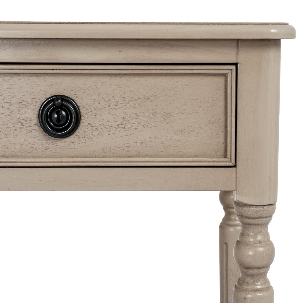 The Rowan Collection 2 Drawer Console Table With Shelf