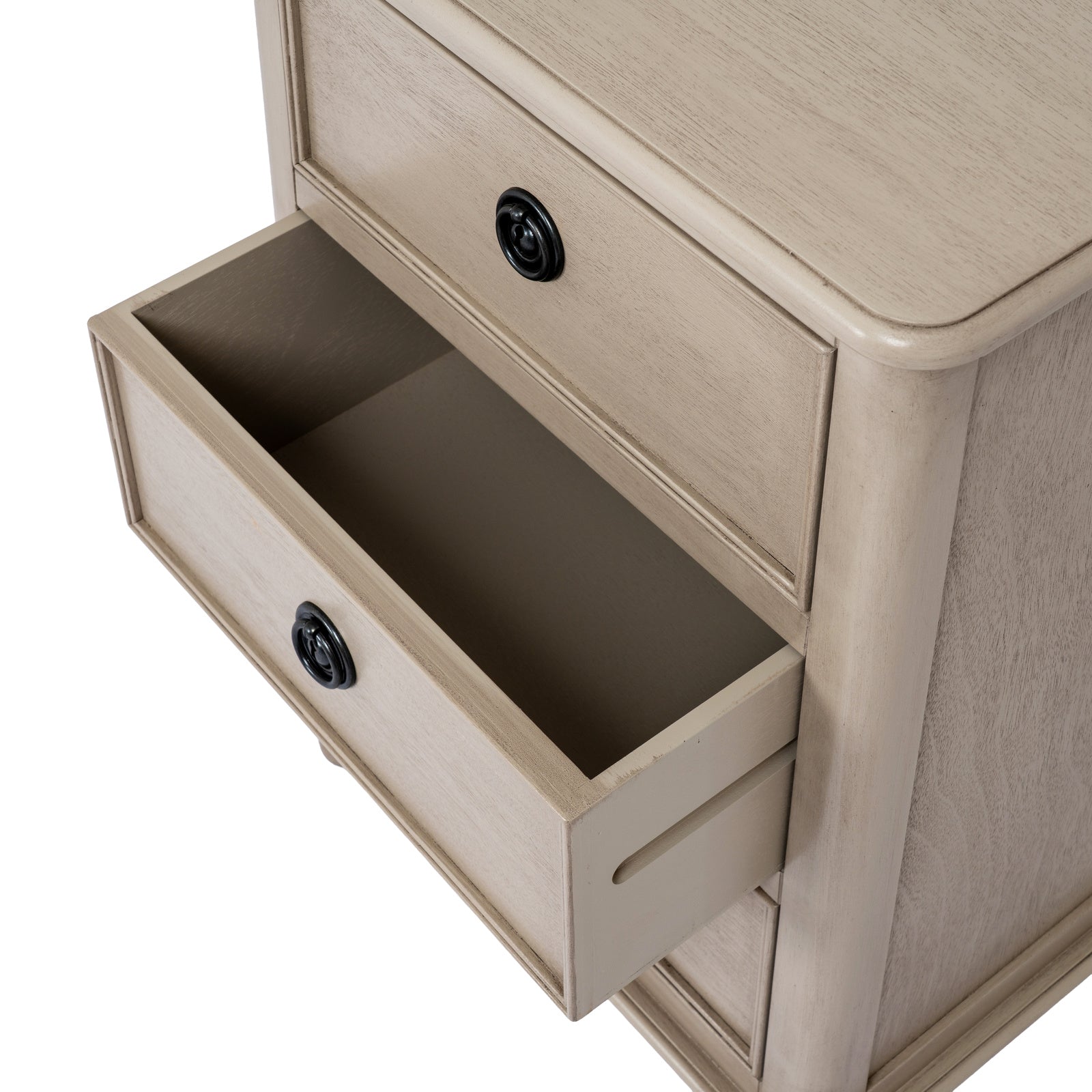 The Rowan Collection 3 Drawer Bedside Table