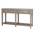 The Emile Collection 2 Drawer Large Console With Shelf