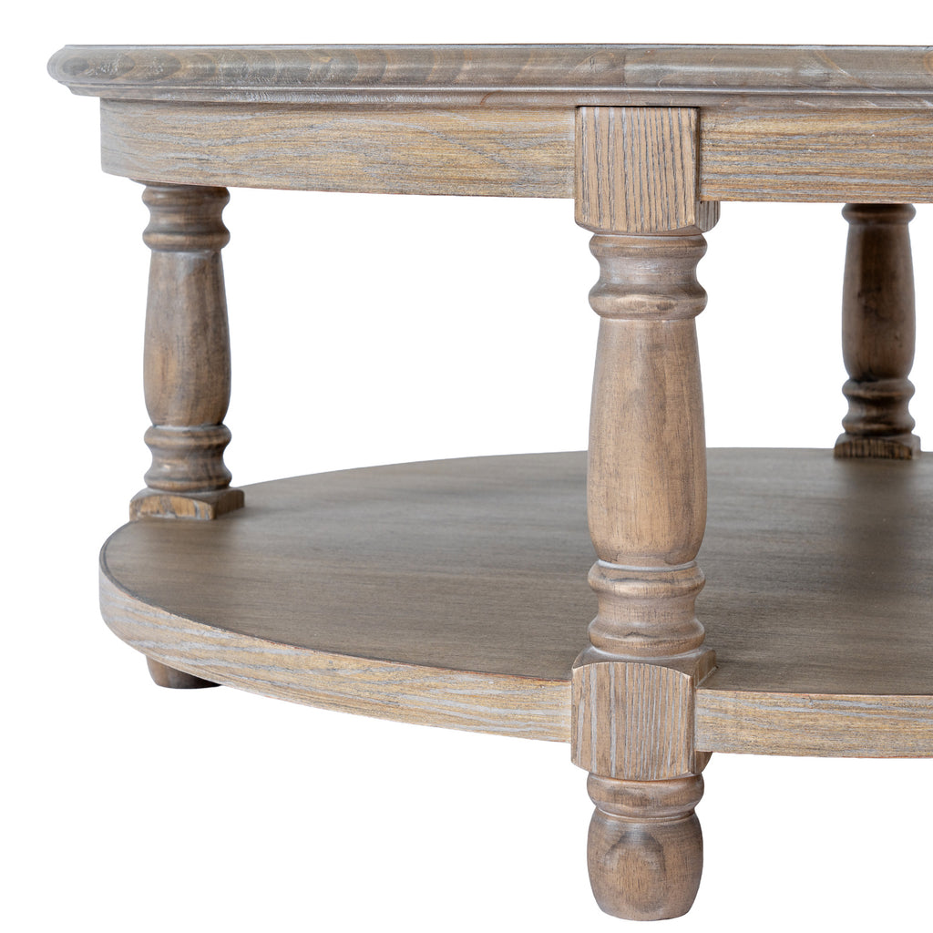 Delphine Collection Round Coffee Table