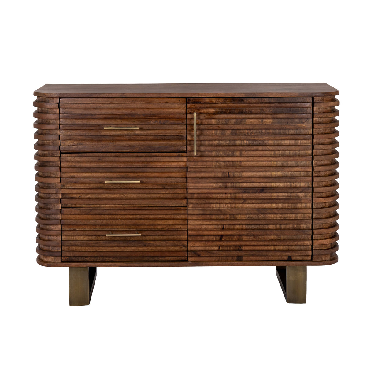 Strata Collection 3 Drawer 1 Door Sideboard