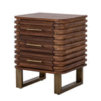 Strata Collection 3 Drawer Side Table