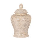 Large Grey Aster Ginger Jar