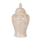 Small Grey Aster Ginger Jar