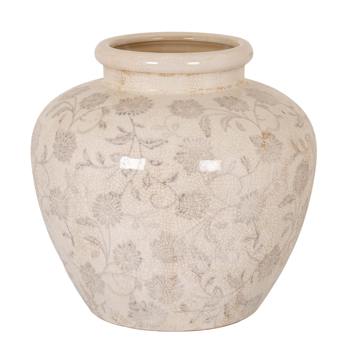 Grey Aster Large Water Pot