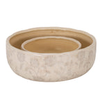 Large Grey Aster Ceramic Bowl Pot