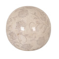 Grey Aster Medium Decorative Ball