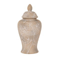 Small Lace Flower Ginger Jar