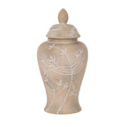 Small Lace Flower Ginger Jar