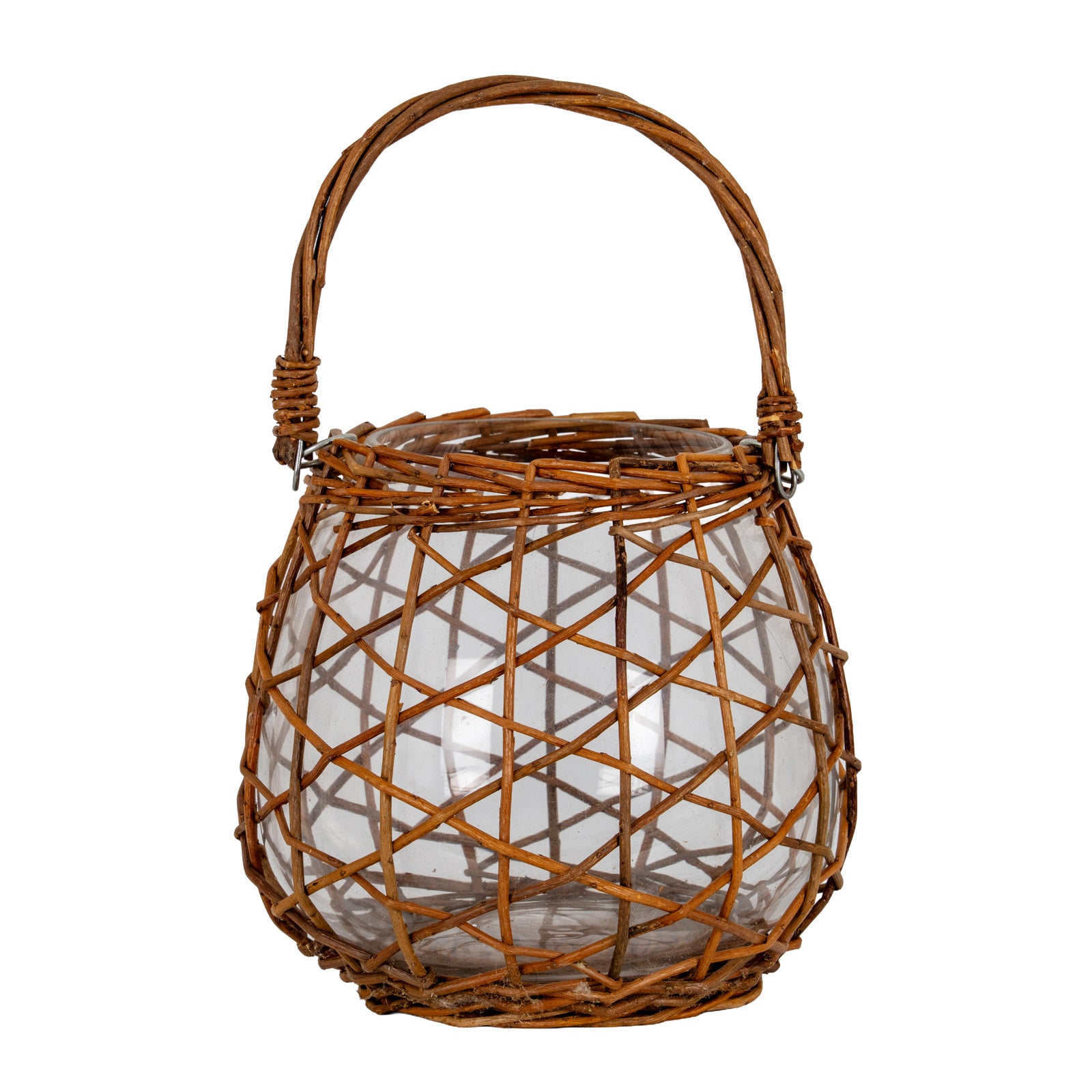Briar Collection Large Wicker Lace Lantern