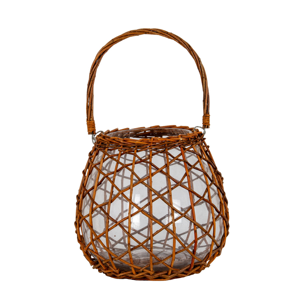 Briar Collection Wicker Lace Lantern