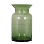 Large Green Glass Vase