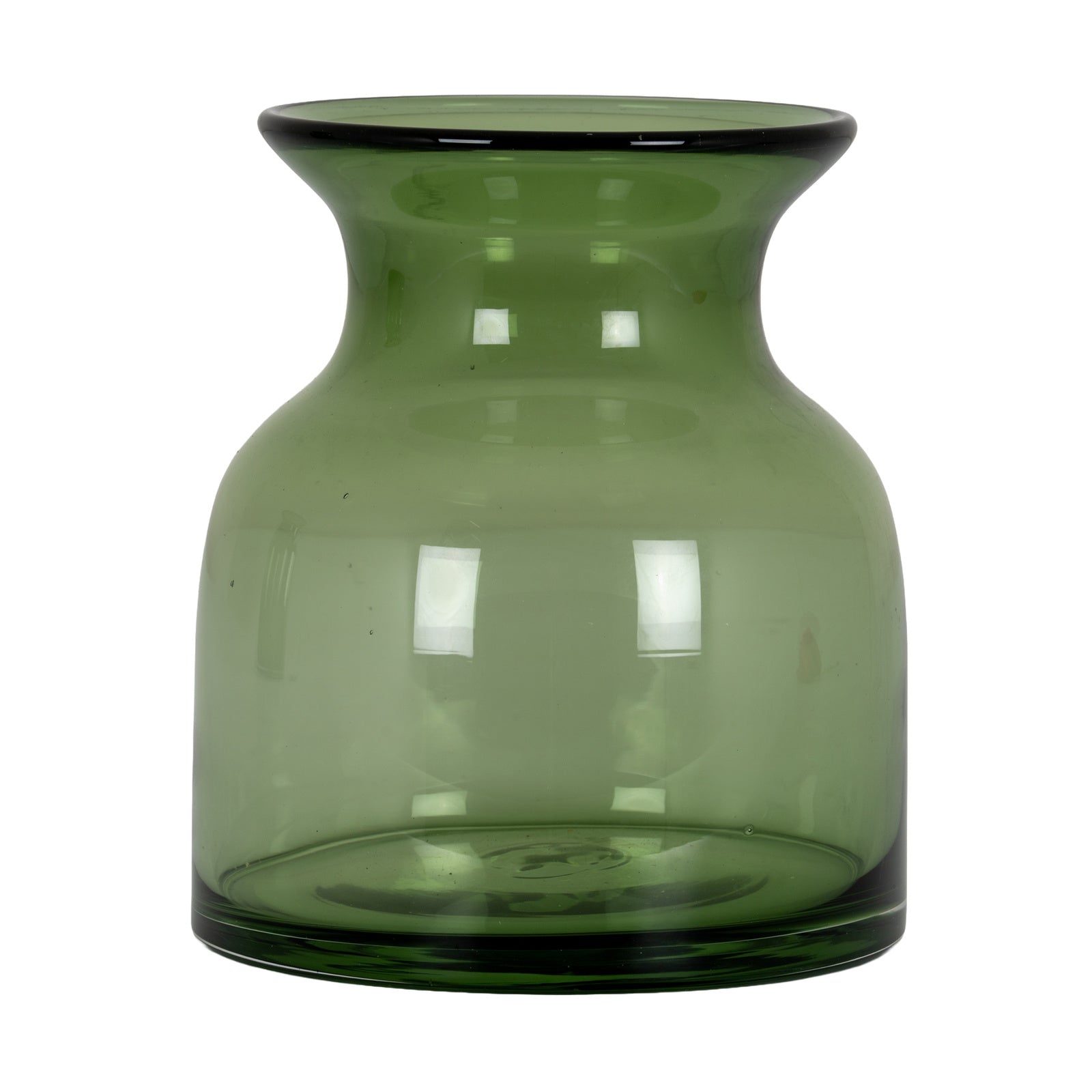 Small Green Glass Vase