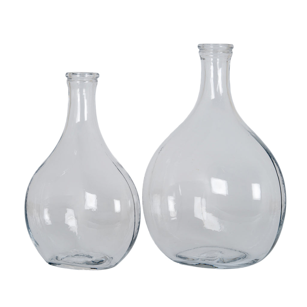 Large Glass Balloon Bottle Vase