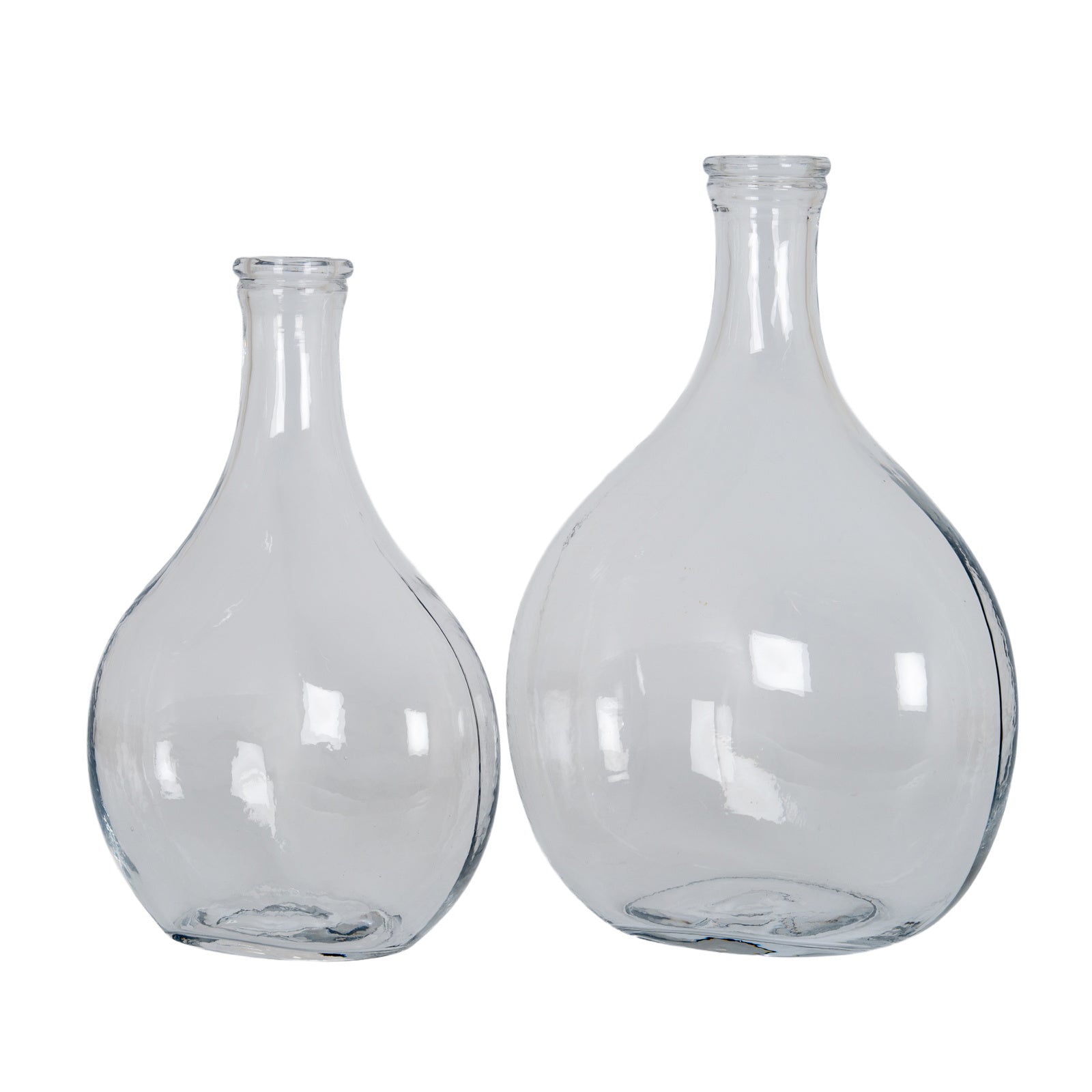 Large Glass Balloon Bottle Vase