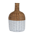 Briar Collection Wicker Bottle Vase