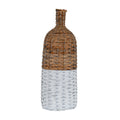 Briar Collection Large Tall Wicker Bottle Vase
