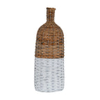 Briar Collection Large Tall Wicker Bottle Vase