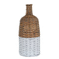 Briar Collection Tall Wicker Bottle Vase