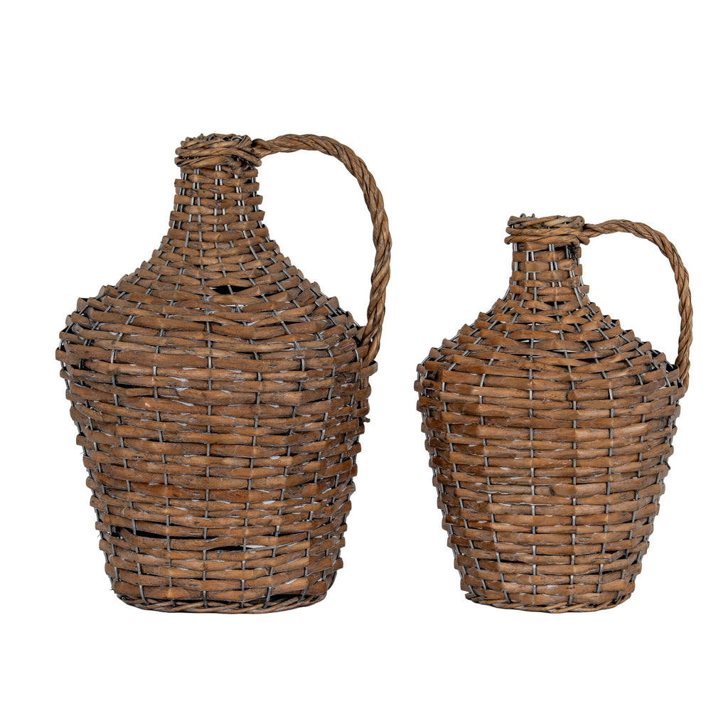 Briar Collection Large Wicker Jug Vase