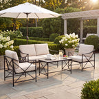 Madison Collection Outdoor 4 Seater Lounge Set