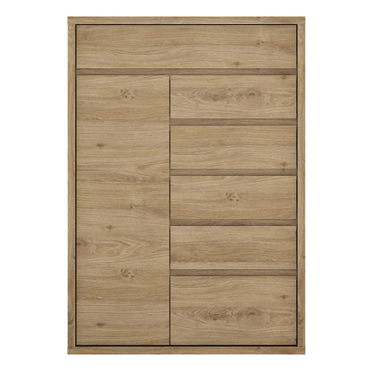 shetland 1 door 6 drawer cupboard
