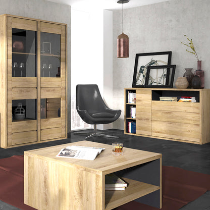 shetland coffee table with shelf