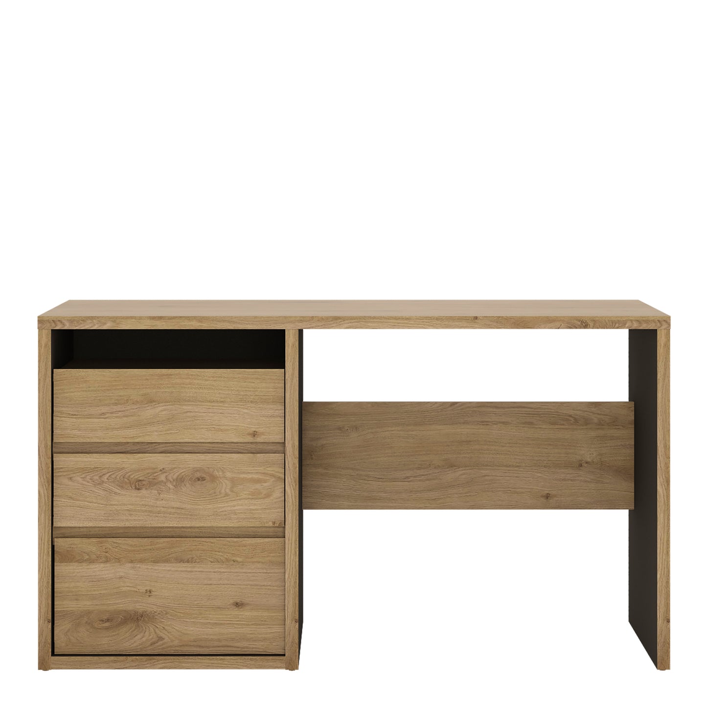 shetland 3 drawer desk