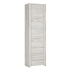Angel tall narrow one door 3 drawer narrow cupboard