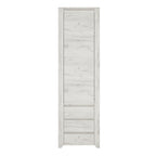 Angel tall narrow one door 3 drawer narrow cupboard