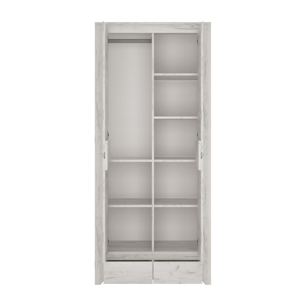 Angel 2 door 2 drawer fitted wardrobe
