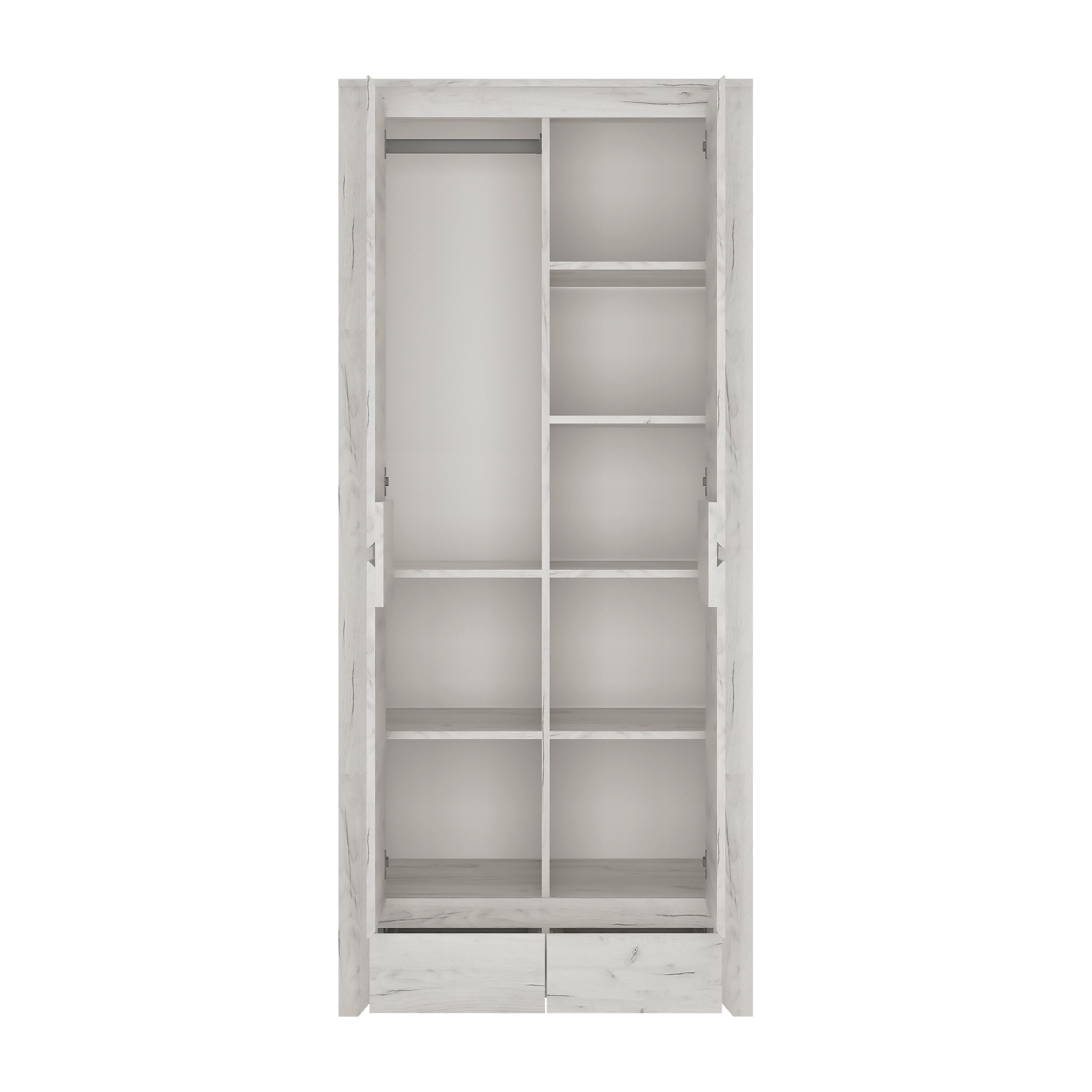 Angel 2 door 2 drawer fitted wardrobe