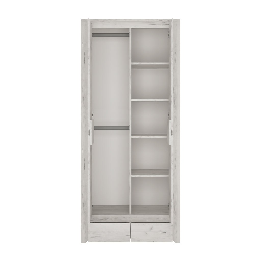 Angel 2 door 2 drawer fitted wardrobe