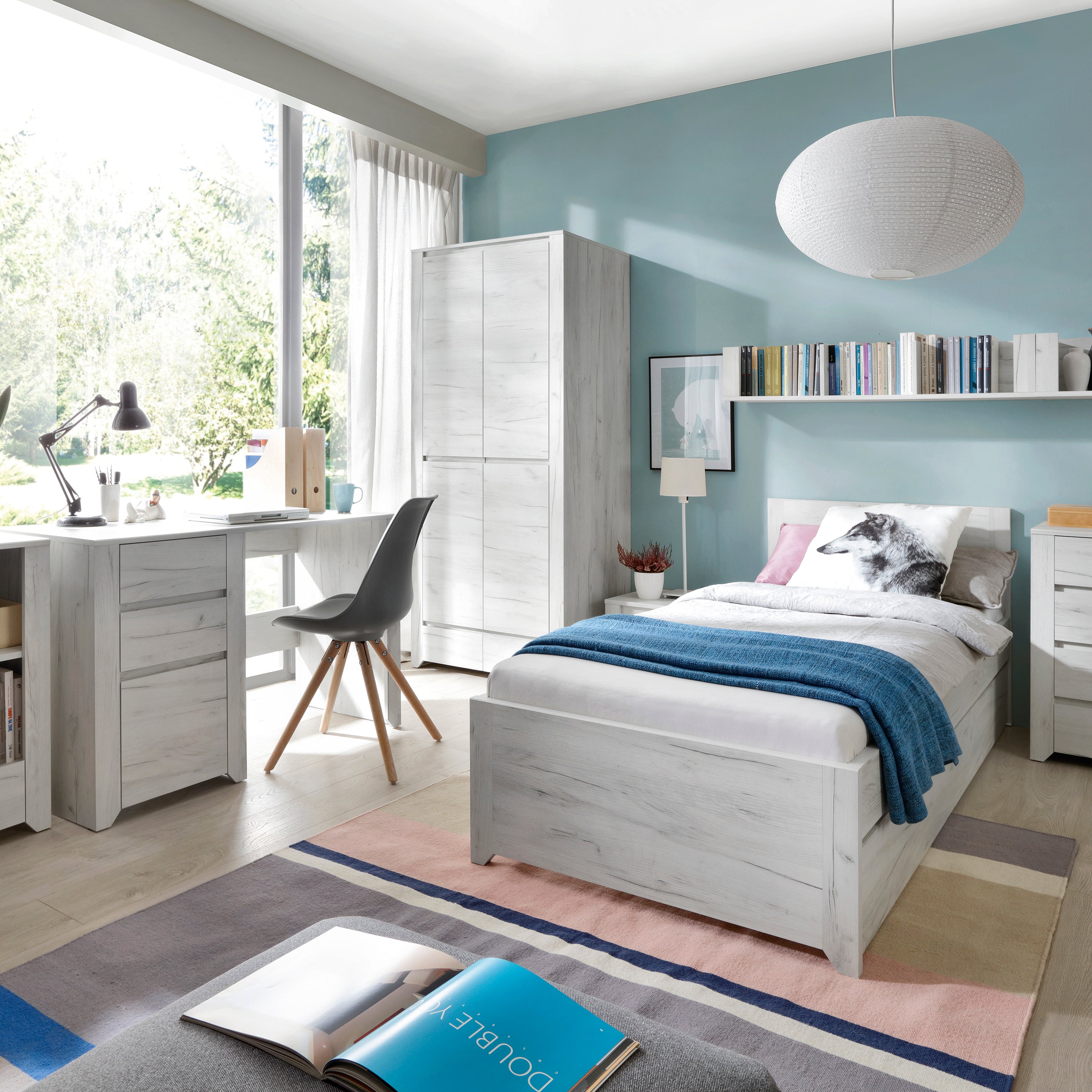 Angel 2 door 2 drawer fitted wardrobe