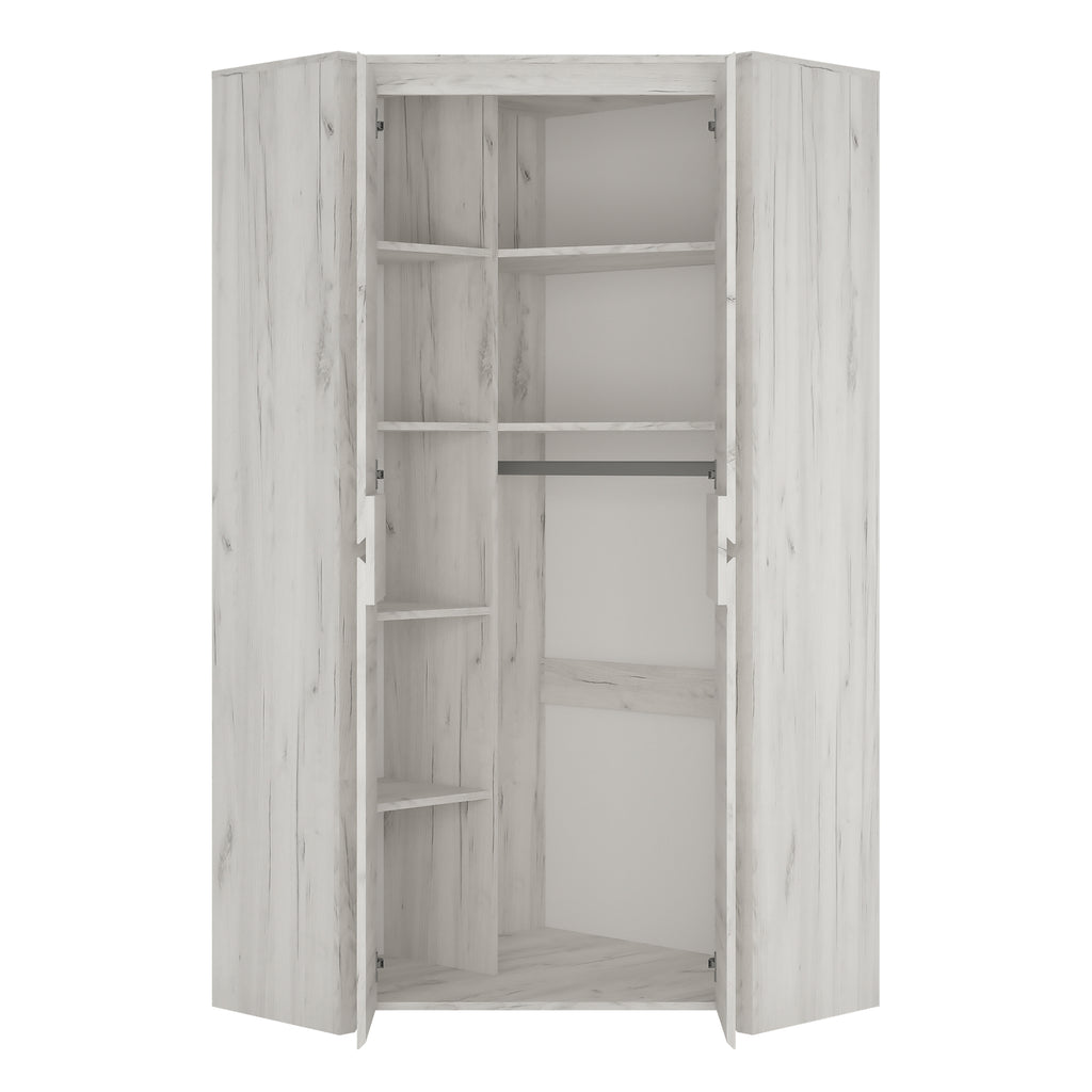 Angel corner fitted wardrobe