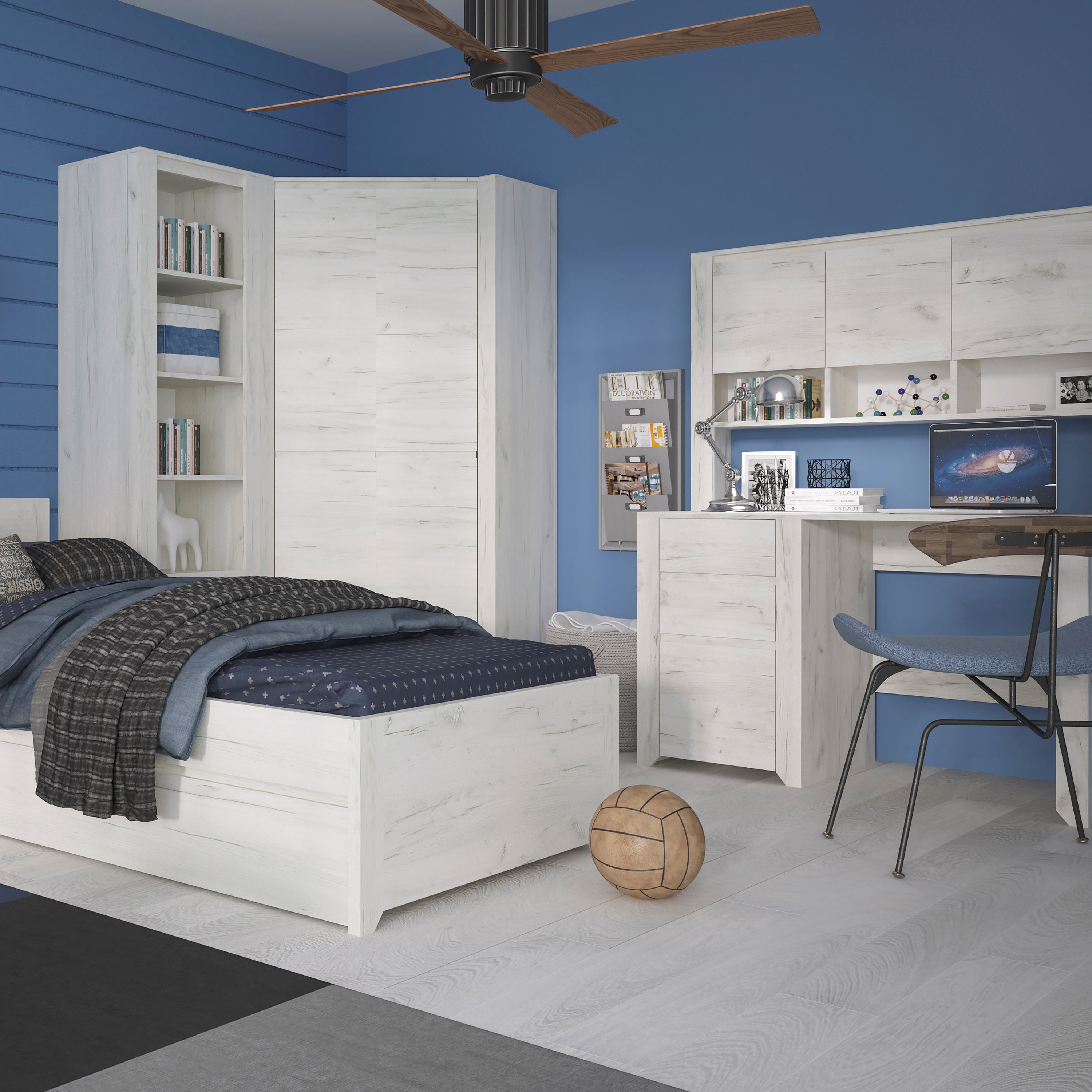 Angel corner fitted wardrobe