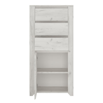 angel 1 door 3 drawer chest