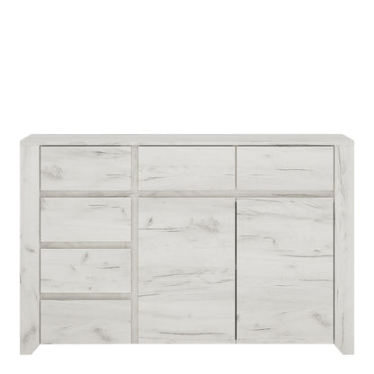 angel 2 door 3+3 drawer wide chest