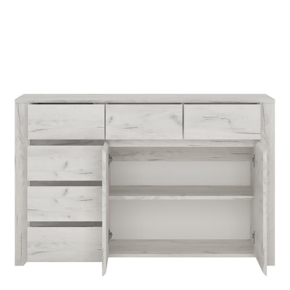 angel 2 door 3+3 drawer wide chest