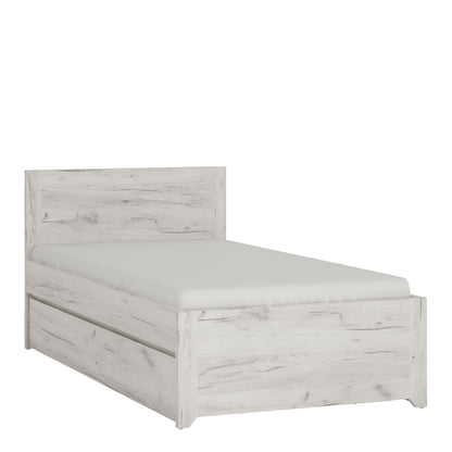 angel single bed with underbed drawer (inc slats)