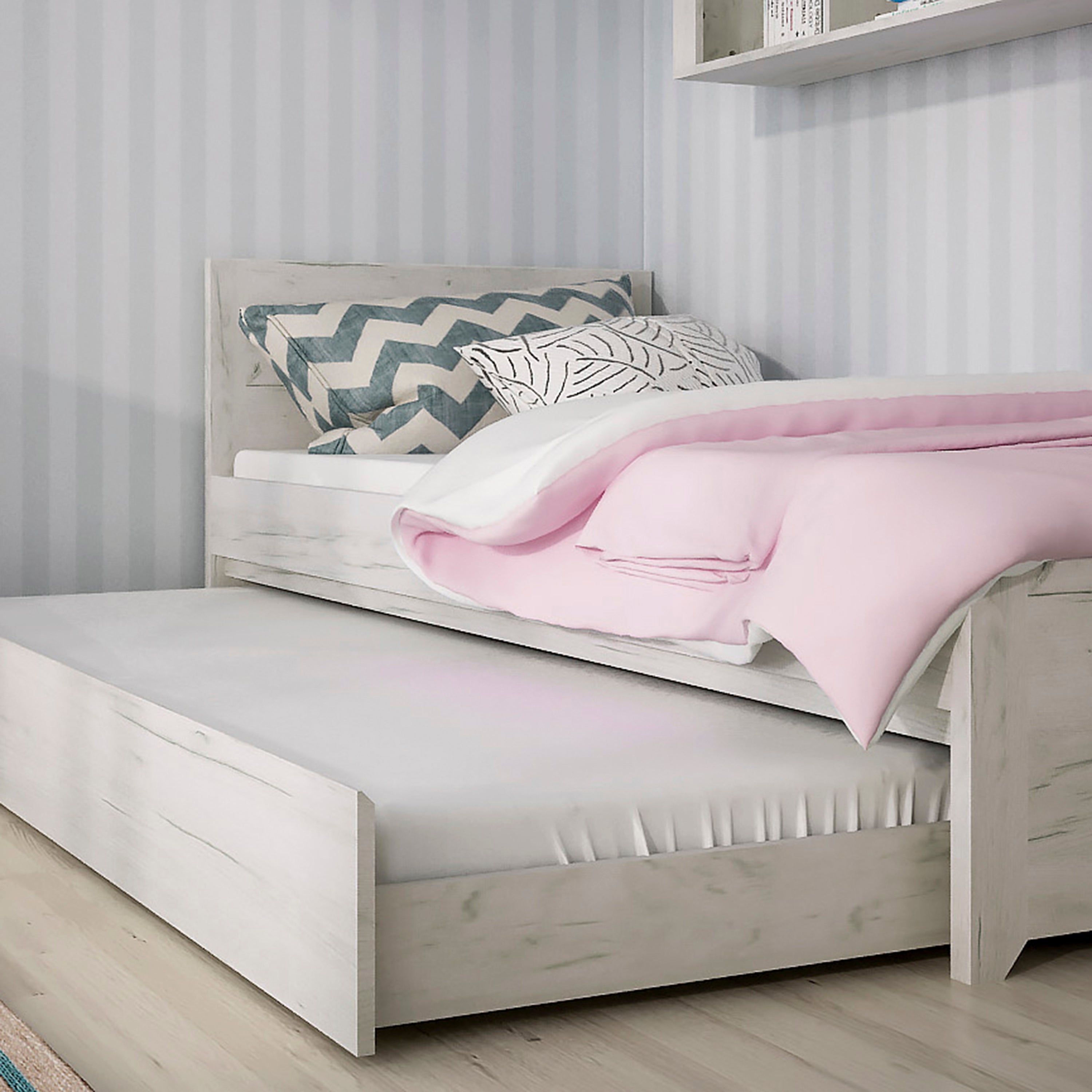 Angel single bed with underbed drawer (inc slats)