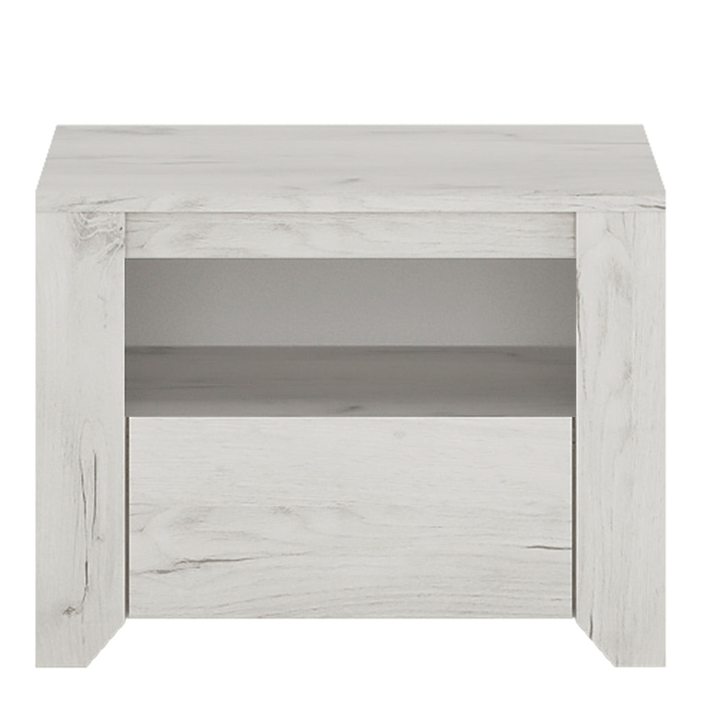 Angel 1 drawer bedside cabinet