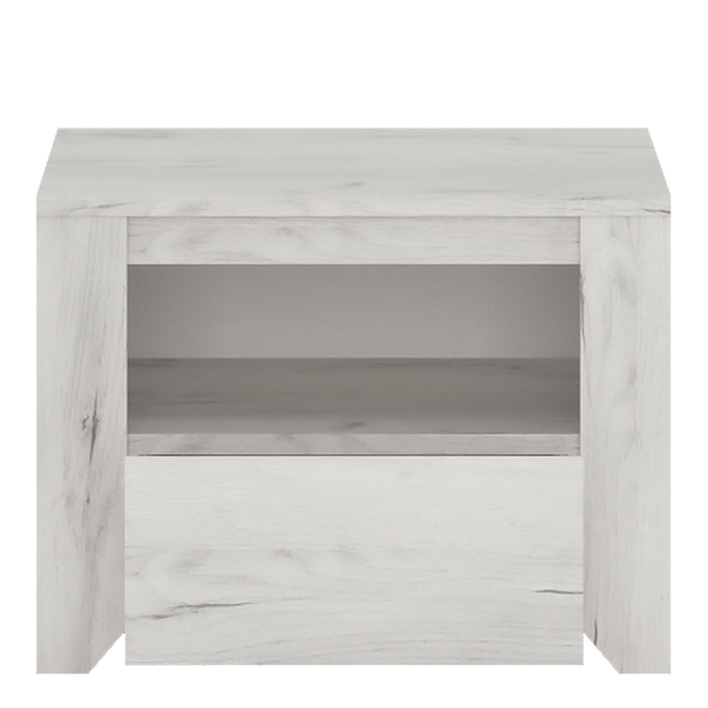 Angel 1 drawer bedside cabinet