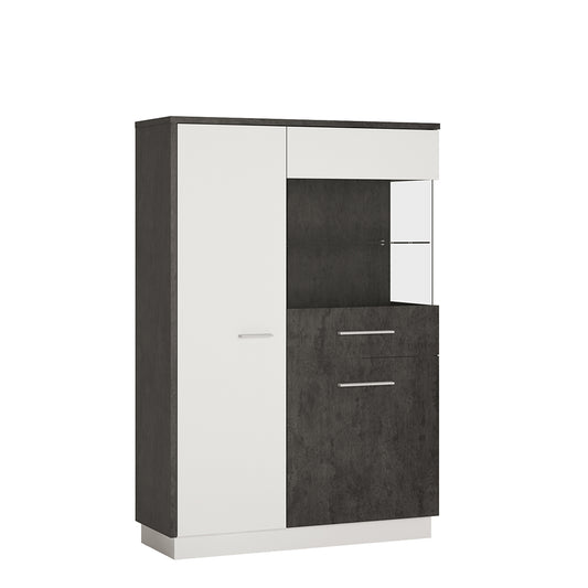 zingaro low display cabinet (rh)