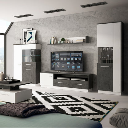 zingaro low display cabinet (rh)
