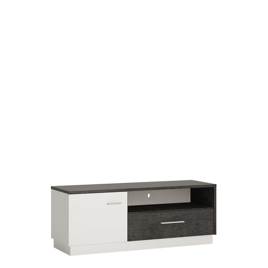 zingaro 1 door 1 drawer tv cabinet