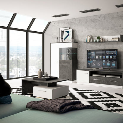 zingaro 2 drawer coffee table