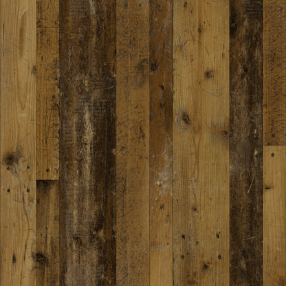 brooklyn 3 door wardrobe with 2 drawers in walnut and dark matera grey