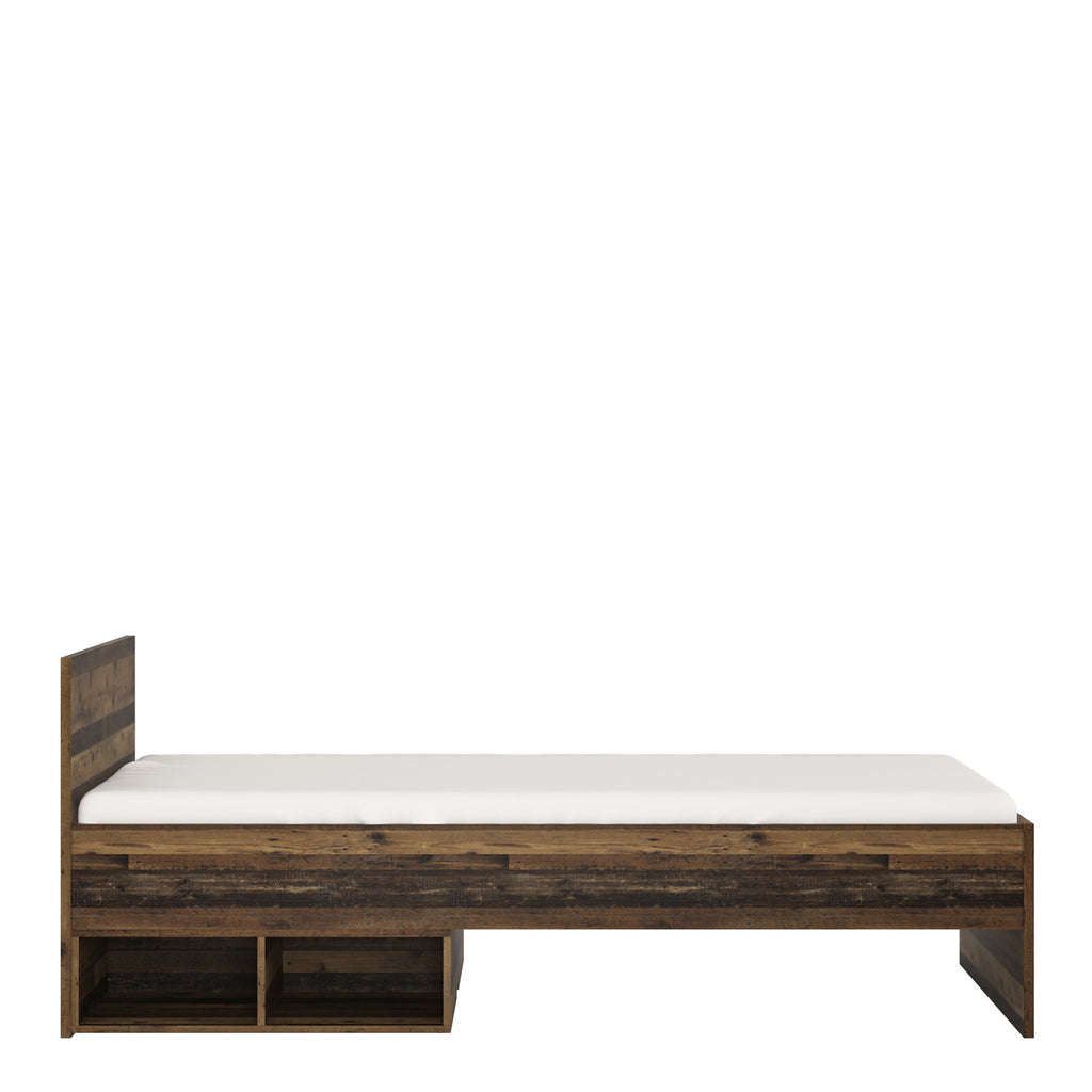 Brooklyn single bed 90cm in walnut